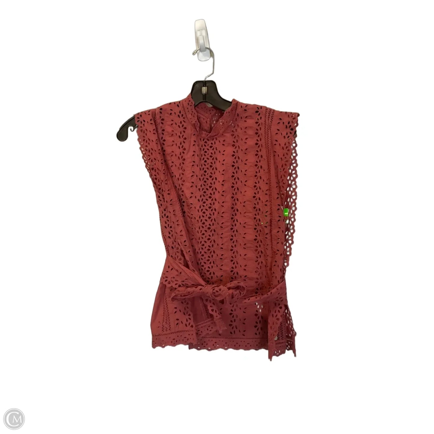 Top Sleeveless By Rebecca Taylor In Red, Size: 2