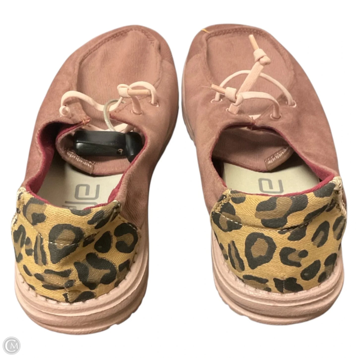 Shoes Flats By Hey Dude In Pink, Size: 9