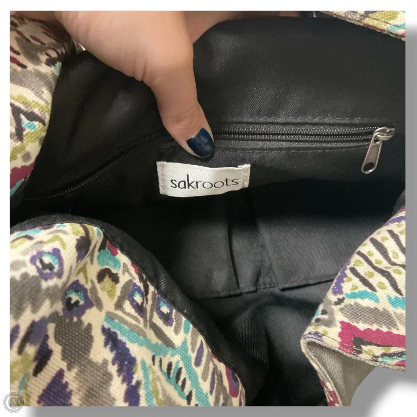 Handbag By Sakroots, Size: Large