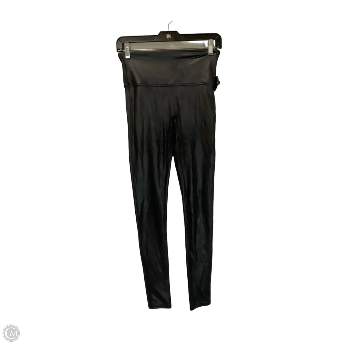 Athletic Leggings By Spanx In Black, Size: M