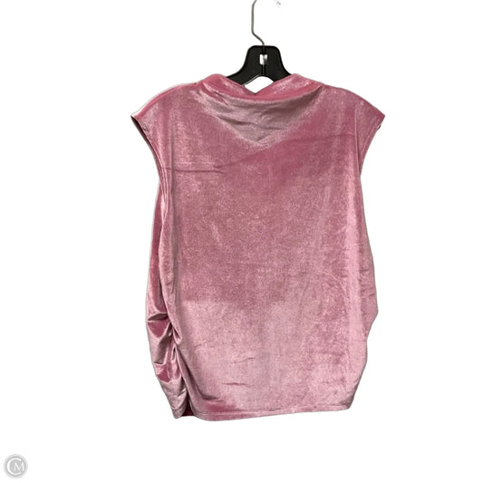 Top Sleeveless By A New Day In Pink, Size: Xl