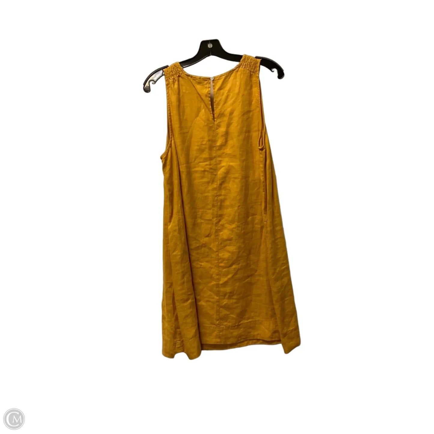 Dress Casual Short By Tahari In Yellow, Size: M