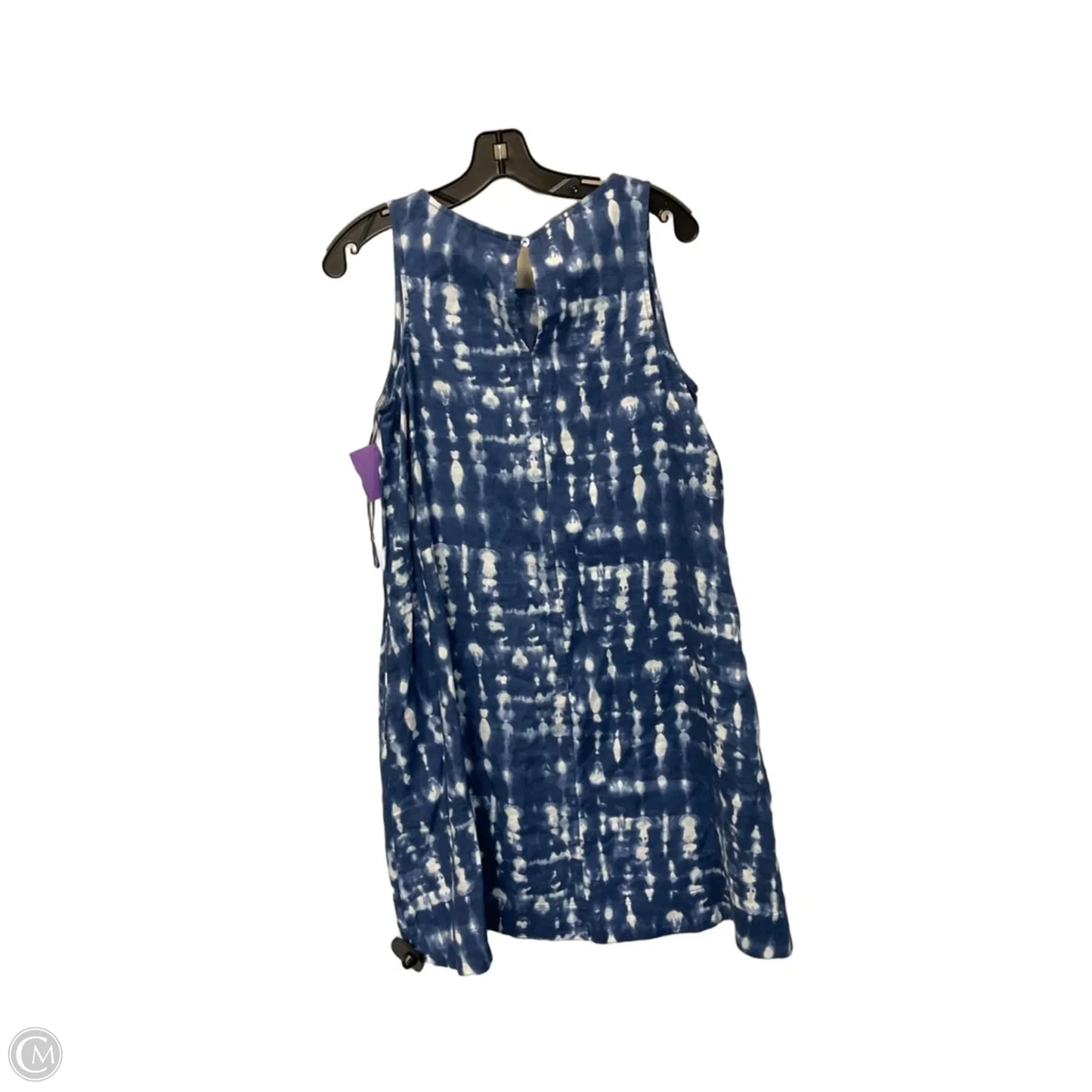 Dress Casual Short By Tahari In Blue & White, Size: S