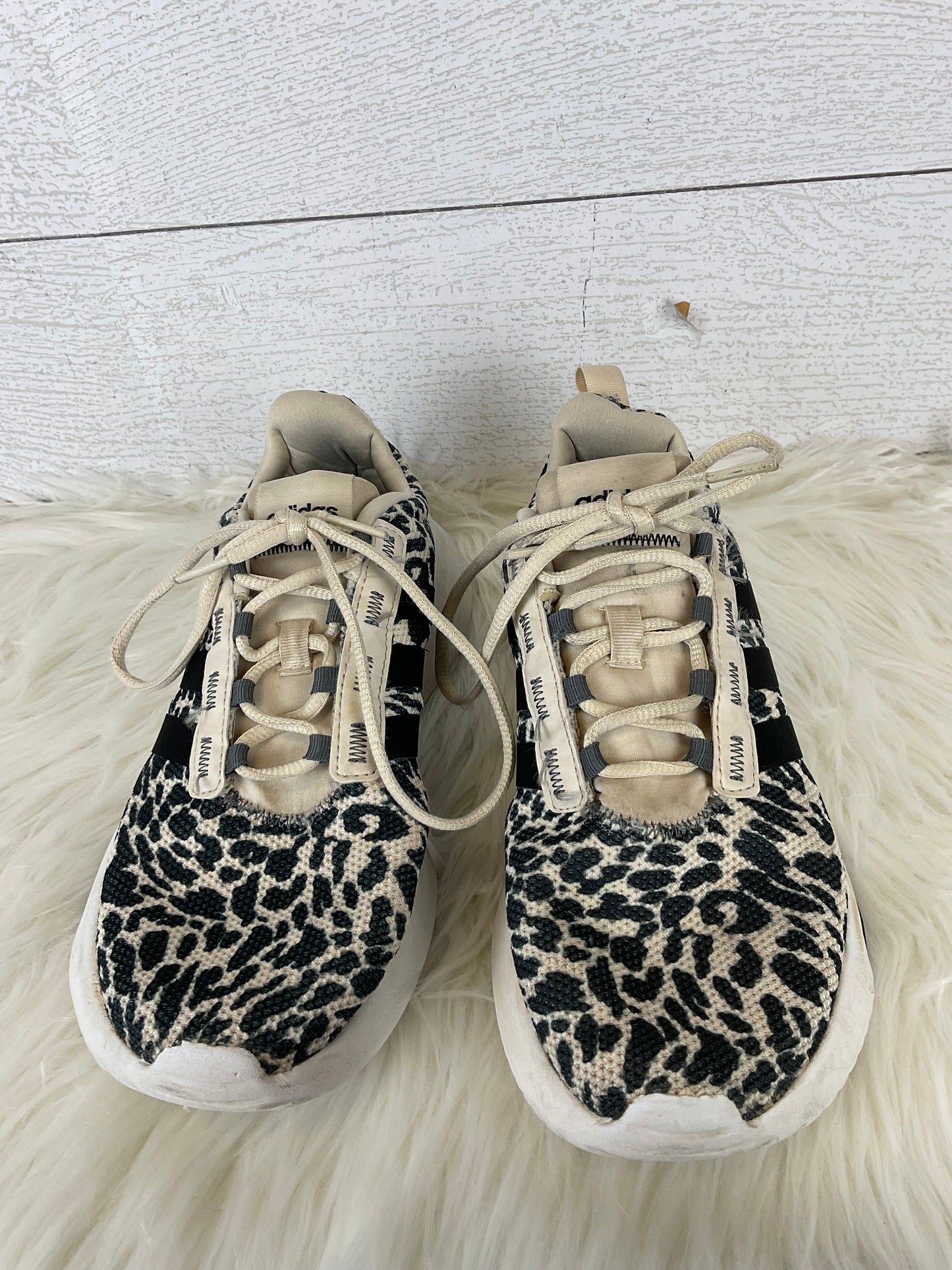 Animal Print Shoes Athletic Adidas, Size 6