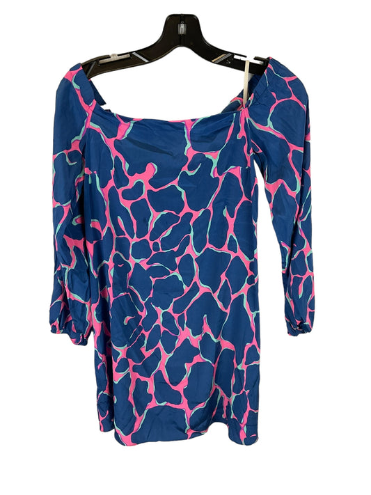 Blue Dress Designer Lilly Pulitzer, Size Xs