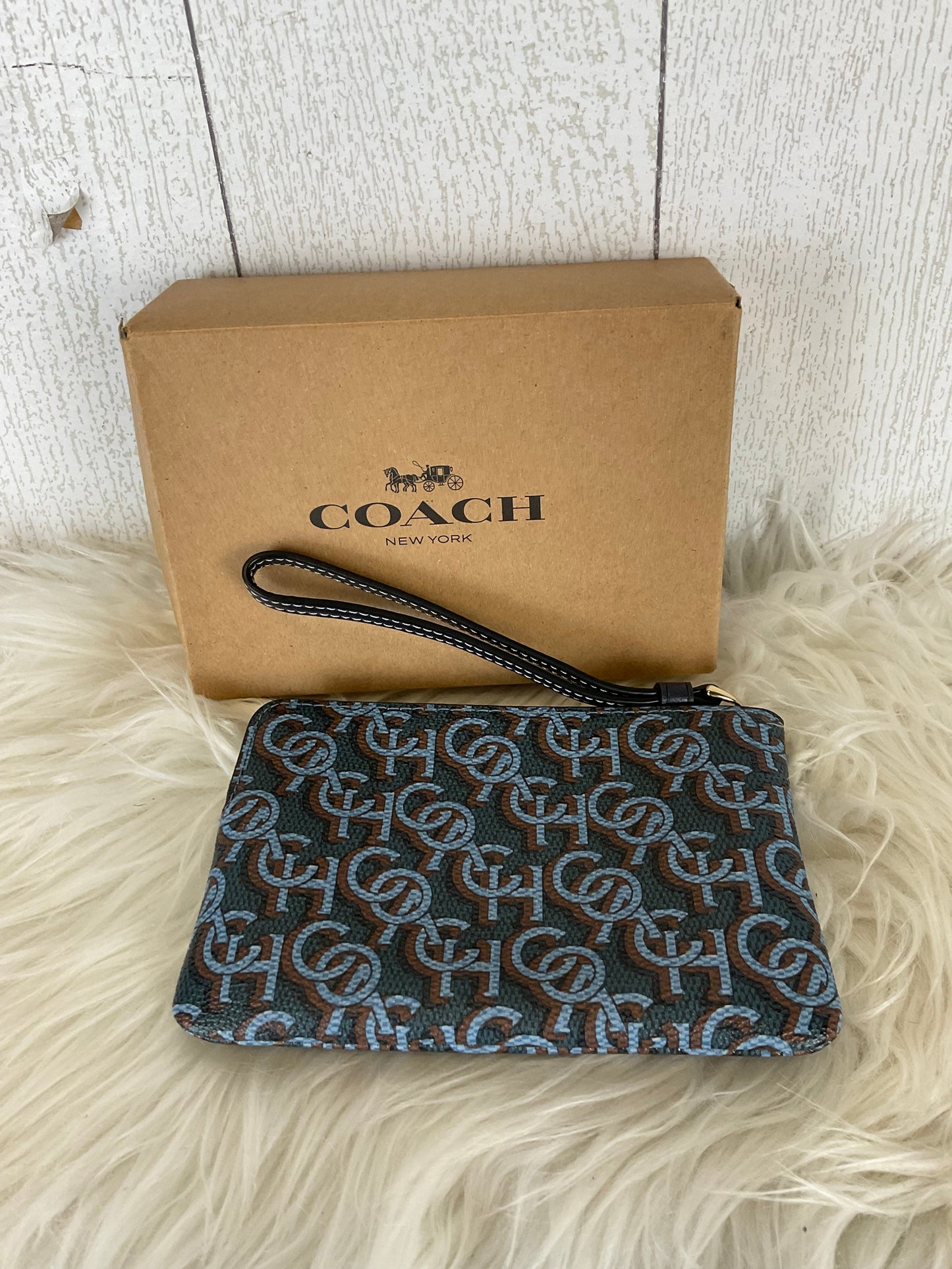 Wristlet Designer By Coach, Size: Small