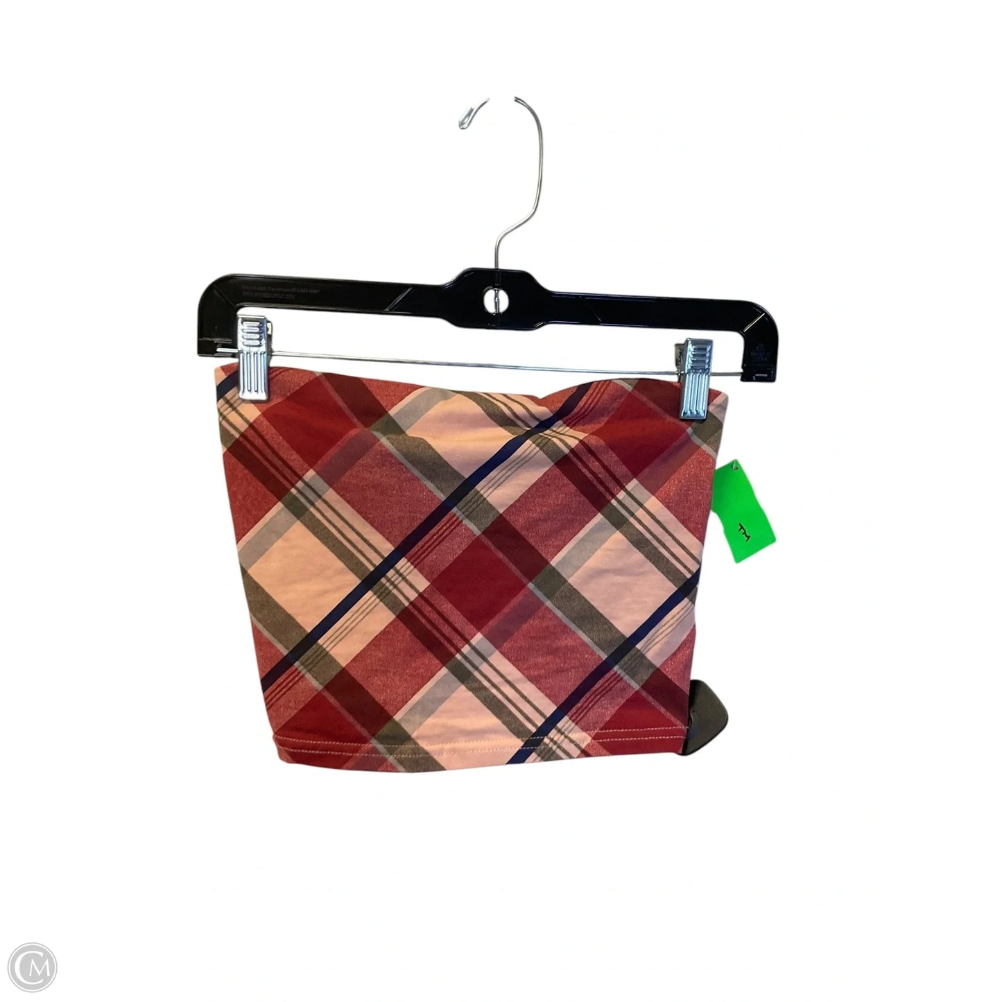 Top Sleeveless By Urban Outfitters In Plaid Pattern, Size: Xs