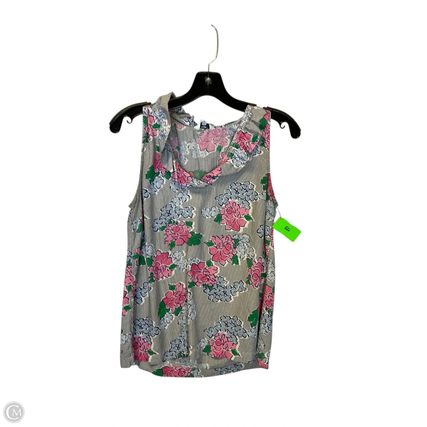 Top Sleeveless By Crown And Ivy In Floral Print, Size: S