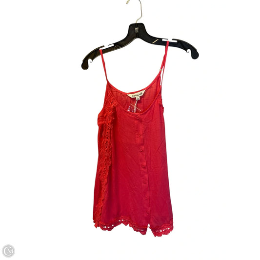Top Sleeveless By Davi & Dani In Pink, Size: S