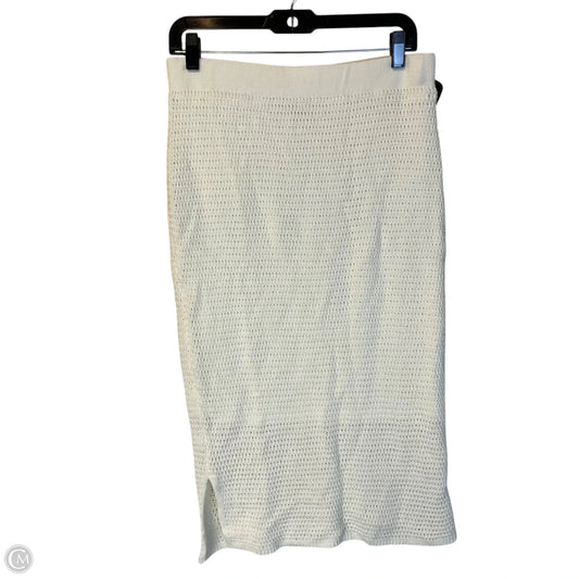 Skirt Maxi By Simply Vera In Cream, Size: M