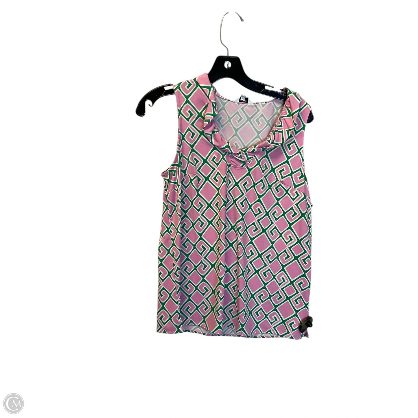 Top Sleeveless By Crown And Ivy In Pink, Size: S