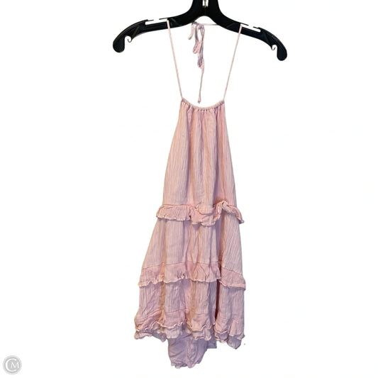Dress Casual Short By Lulu In Pink, Size: M