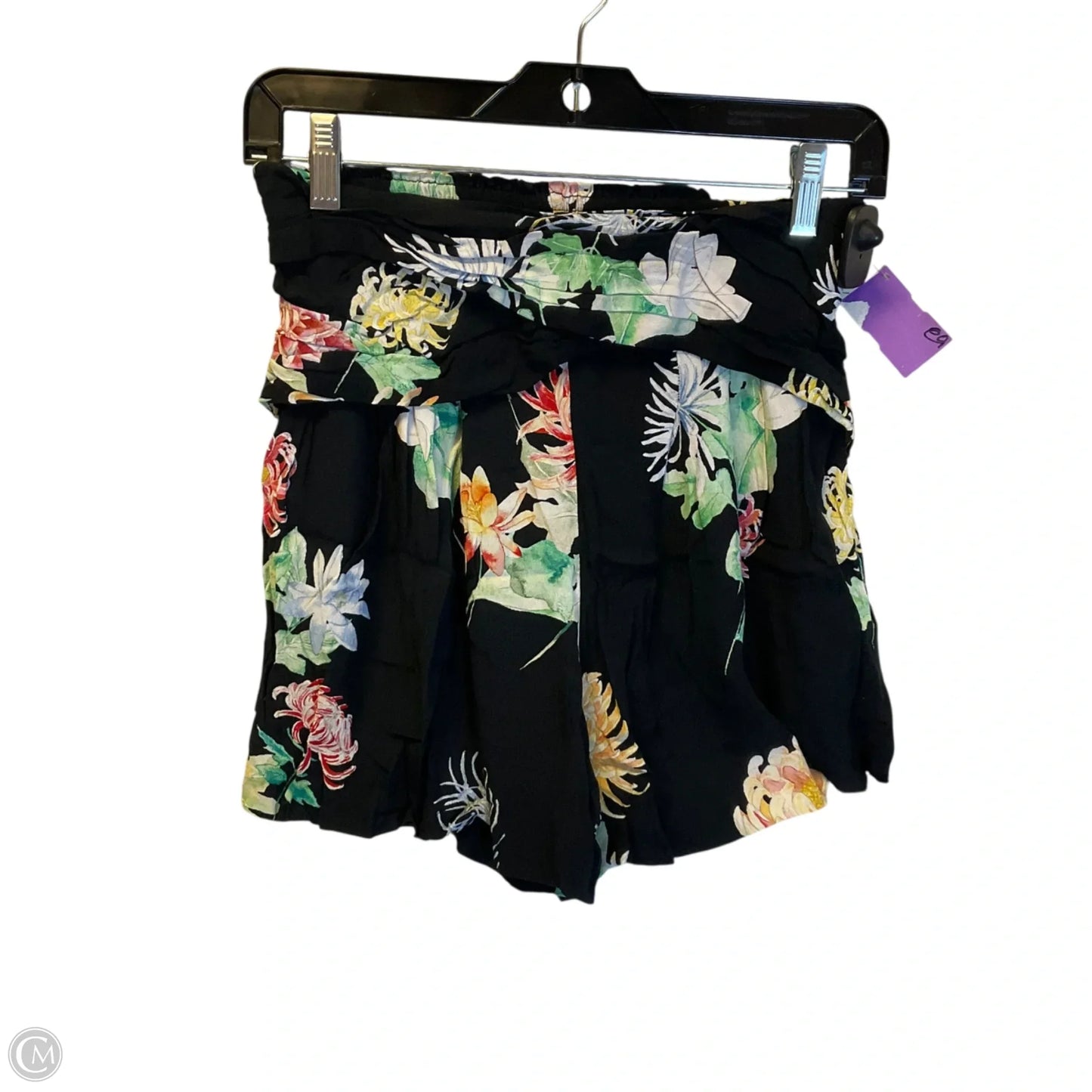 Shorts By Zara Basic In Black, Size: S