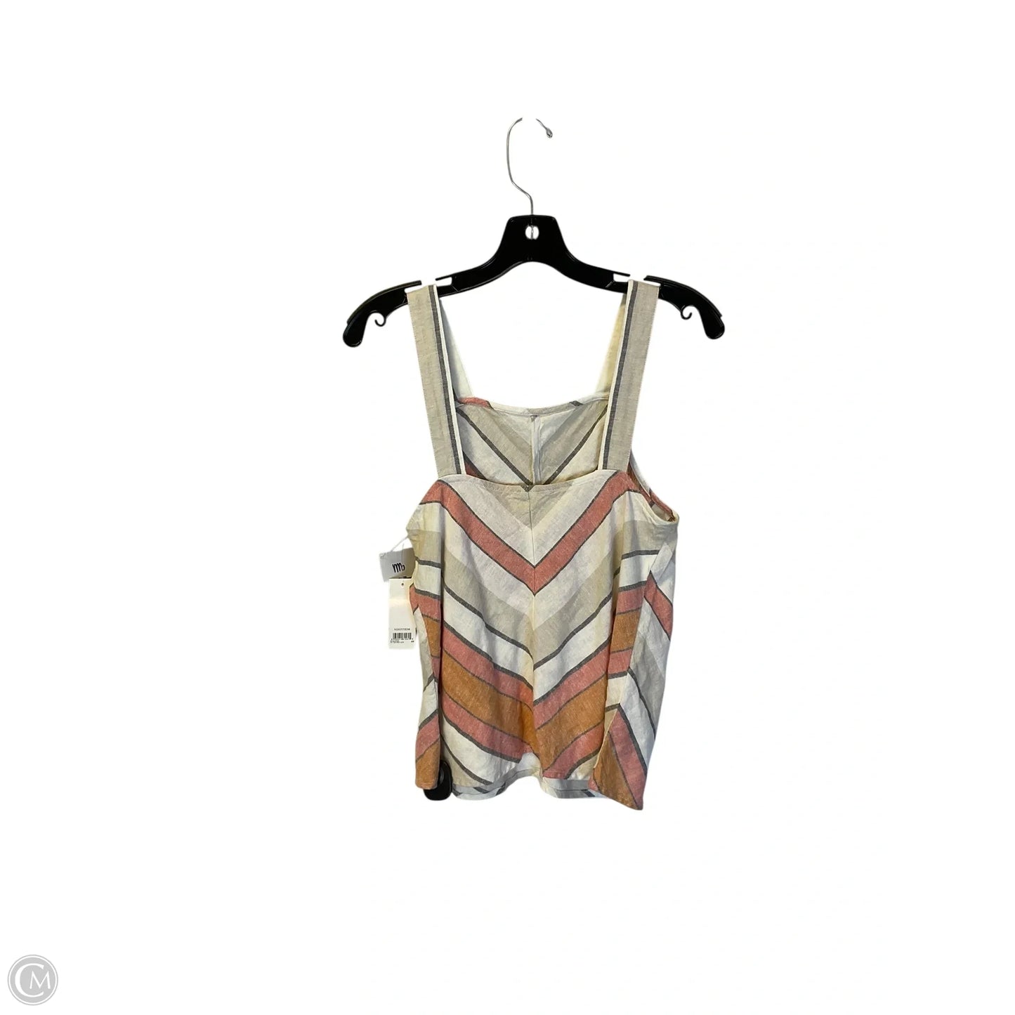 Top Sleeveless By Bp In Striped Pattern, Size: Xs