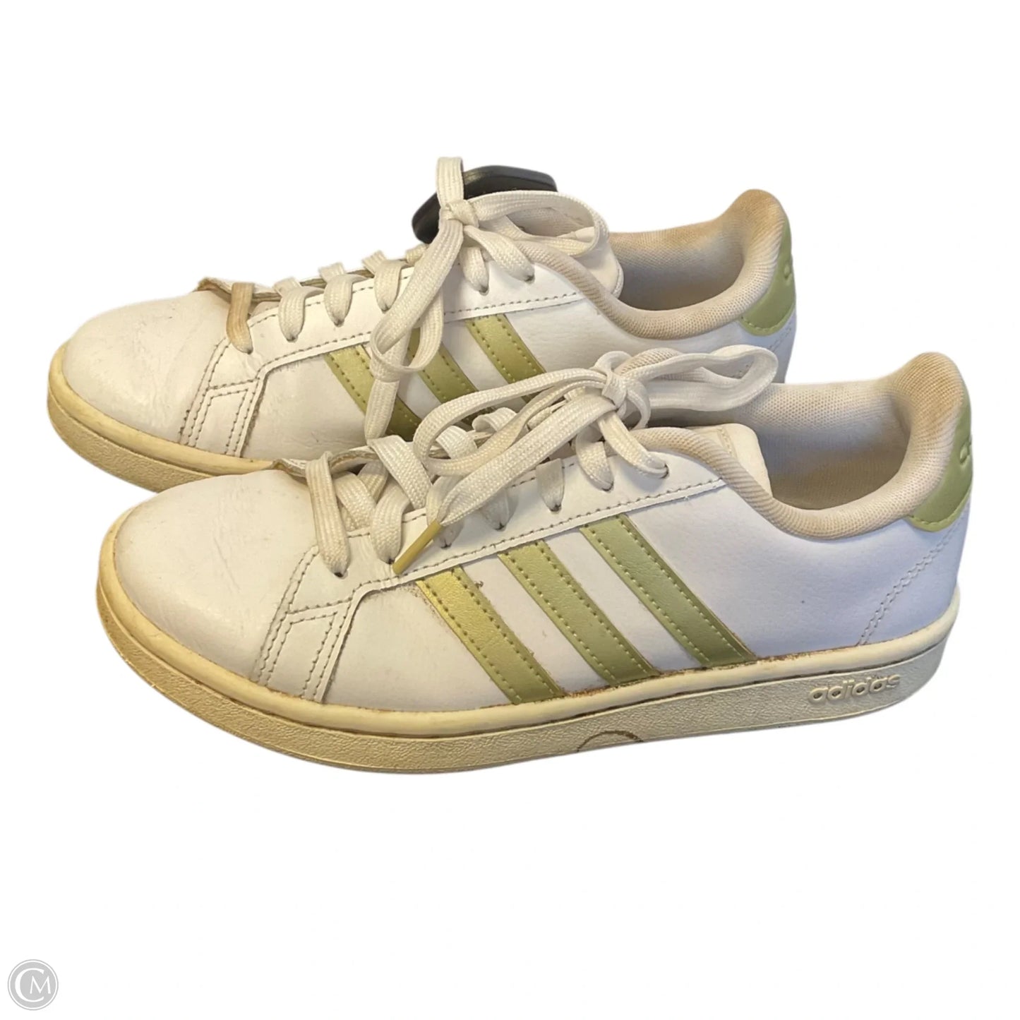 Shoes Athletic By Adidas In White, Size: 6