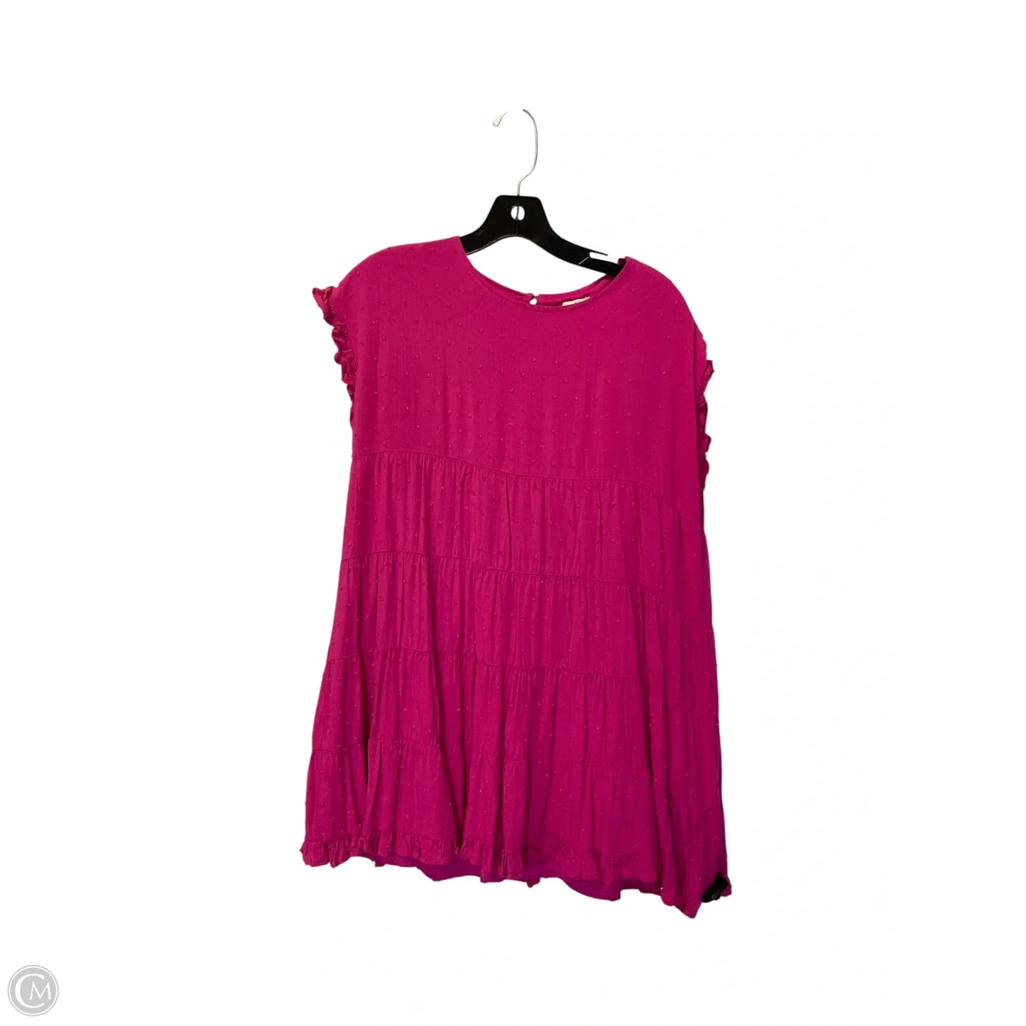 Dress Casual Short By Blue Rain In Pink, Size: S