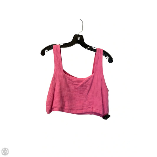 Top Sleeveless Basic By Buddy Love In Pink, Size: S