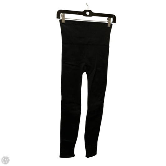 Athletic Leggings By Spanx In Black, Size: L