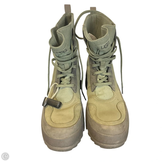 Boots Designer By Ugg In Green, Size: 7