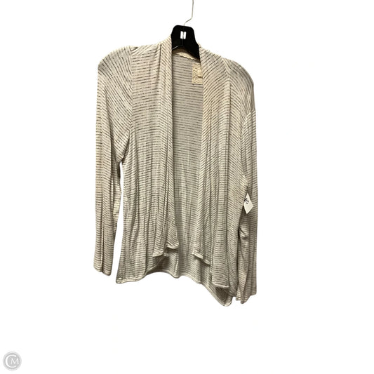 Cardigan By Cupio In Striped Pattern, Size: L
