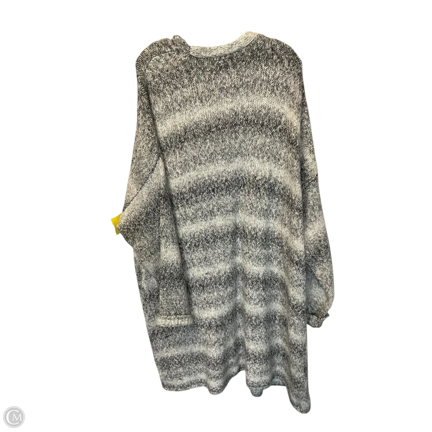 Sweater Cardigan By Lane Bryant In Grey, Size: 3x