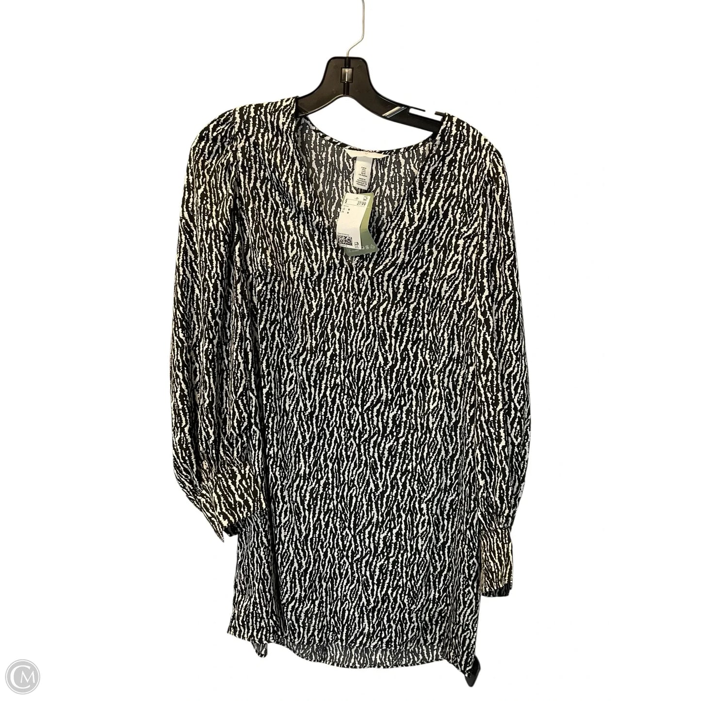 Dress Casual Short By H&m In Animal Print, Size: M