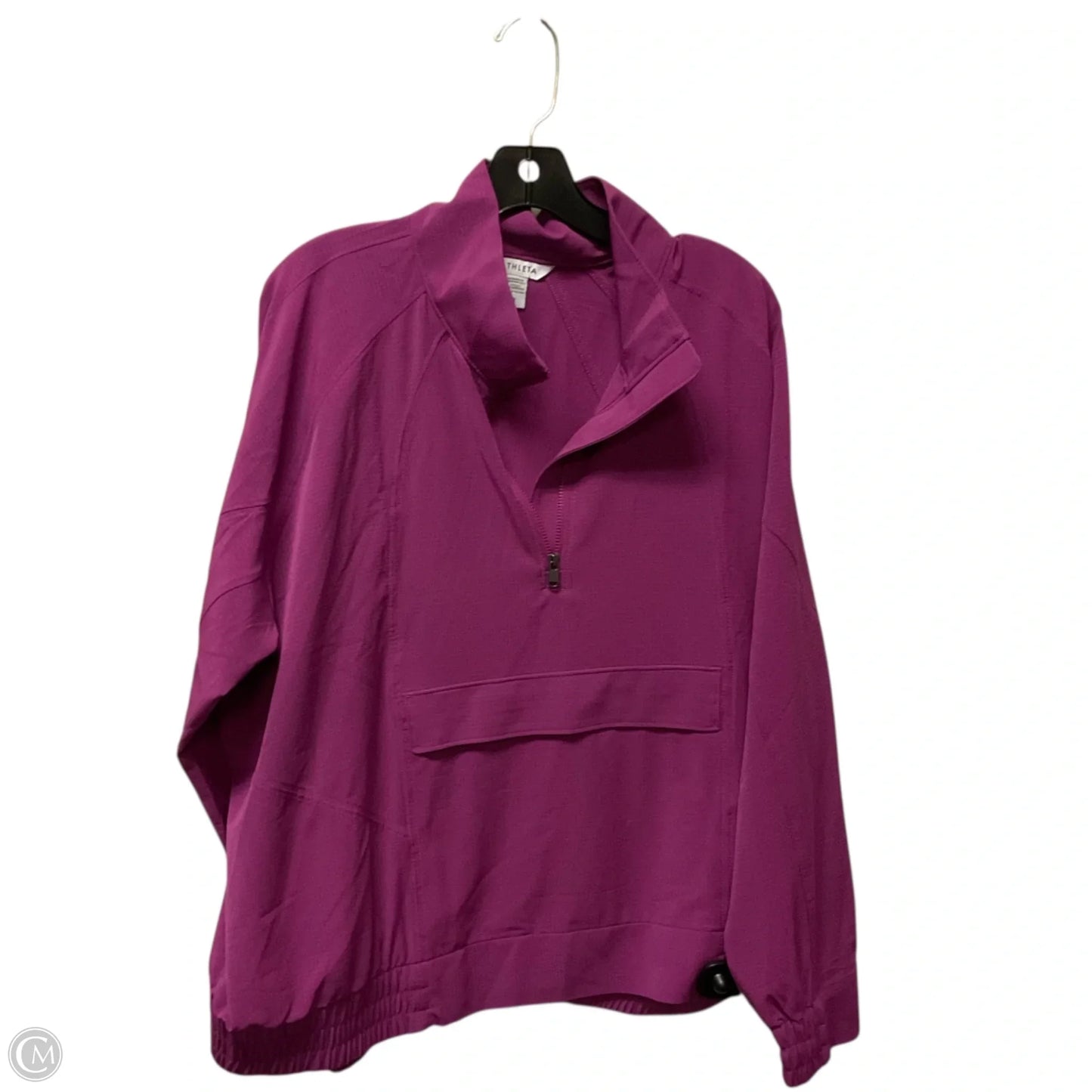 Athletic Sweatshirt Collar By Athleta In Purple, Size: 1x