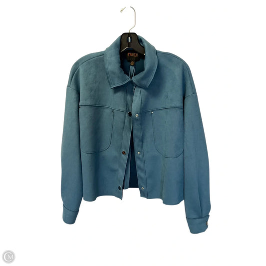 Jacket Shirt By Truth In Blue, Size: S