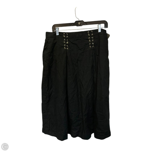 Skirt Designer By Karl Lagerfeld In Black, Size: 10