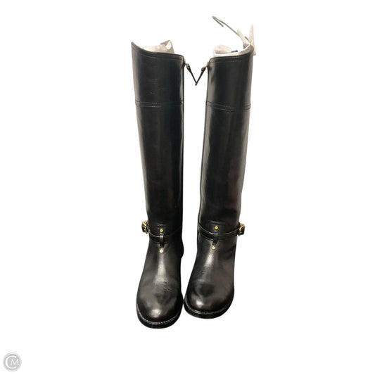 Boots Designer By Tory Burch In Black, Size: 6