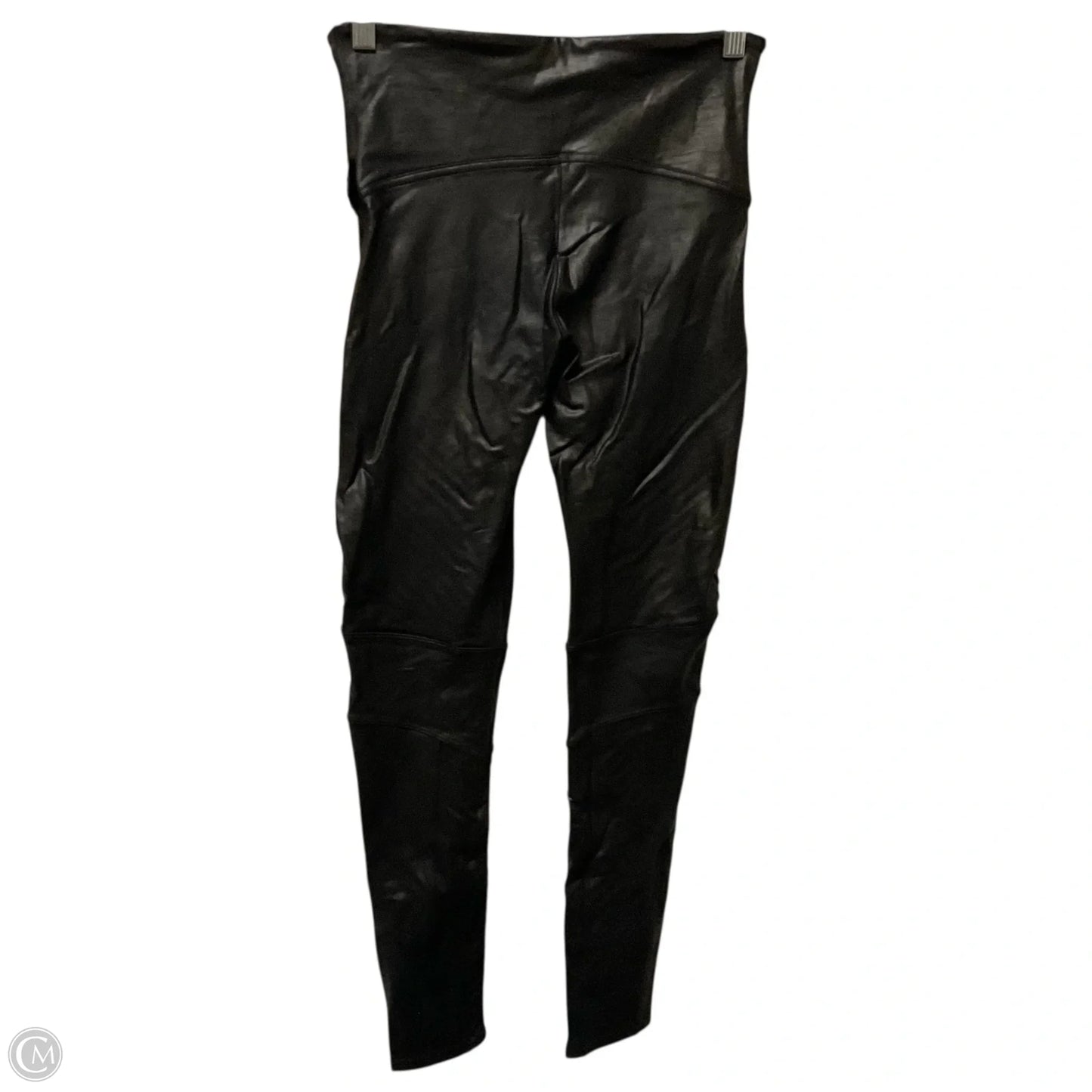 Athletic Leggings By Spanx In Black, Size: L