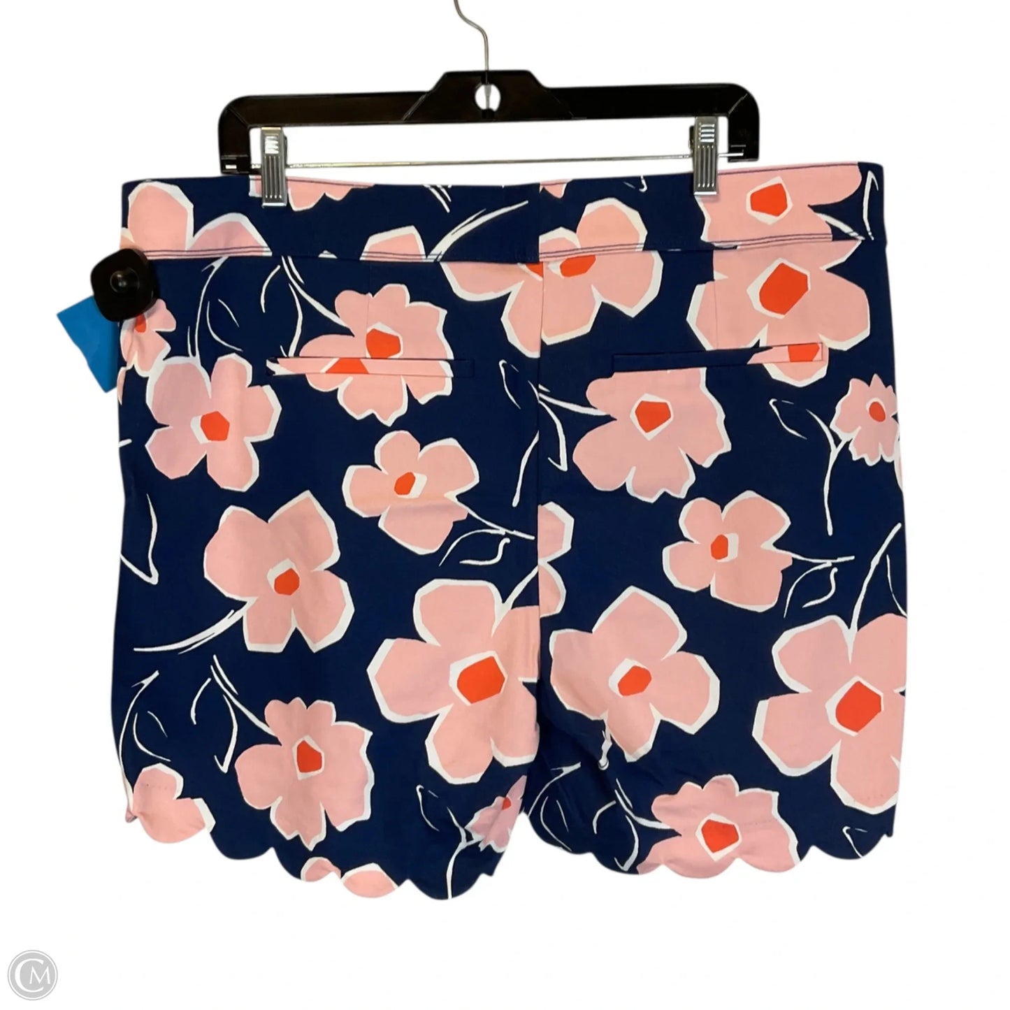 Shorts By Isaac Mizrahi In Floral Print, Size: 16