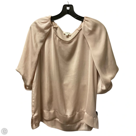 Top Short Sleeve By Umgee In Pink, Size: S