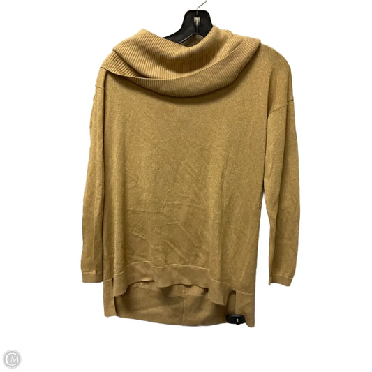 Top Long Sleeve By Crown And Ivy In Gold, Size: S