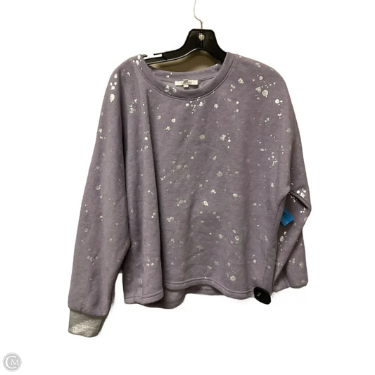 Top Long Sleeve By Splendid In Purple, Size: L