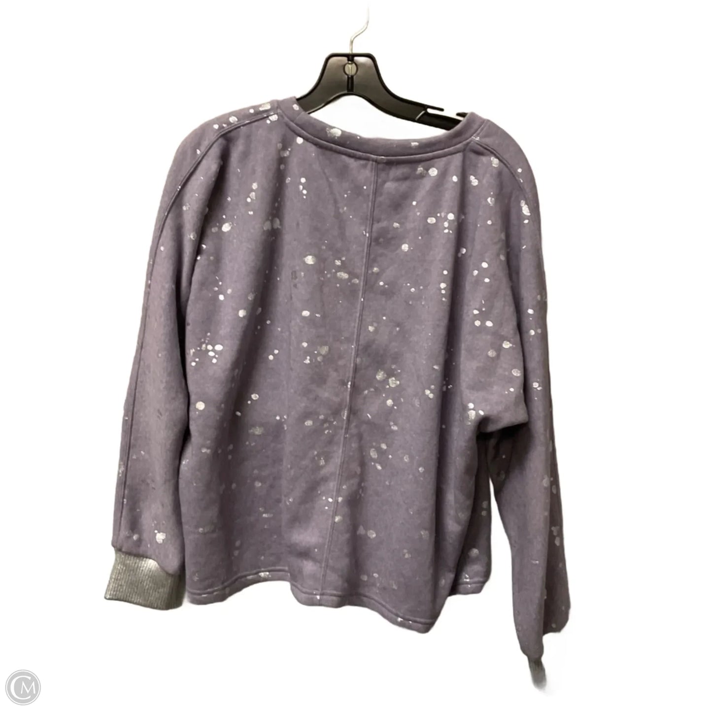 Top Long Sleeve By Splendid In Purple, Size: L