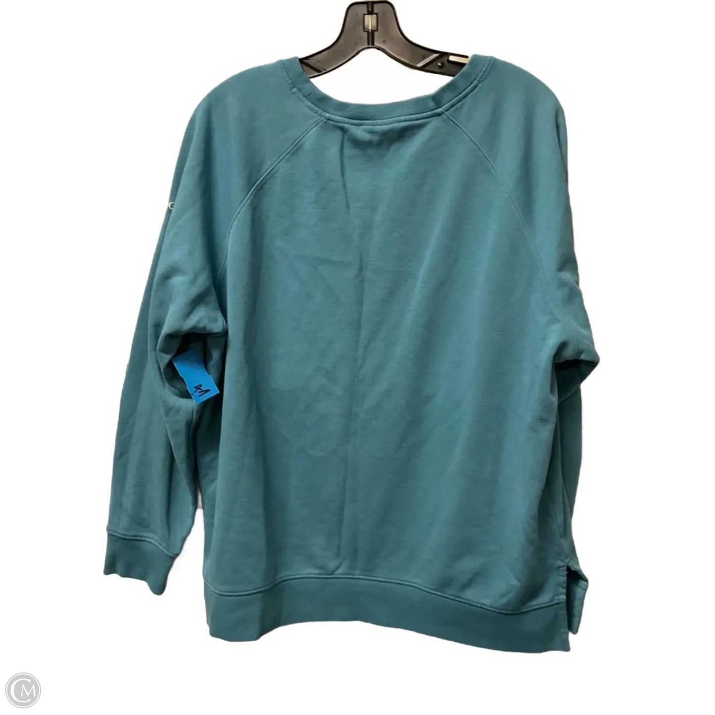 Sweatshirt Crewneck By Columbia In Blue, Size: 1x