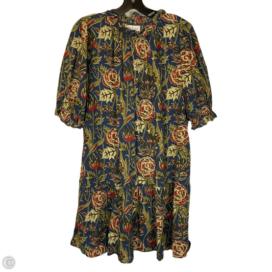 Dress Casual Short By Velvet In Blue, Size: M