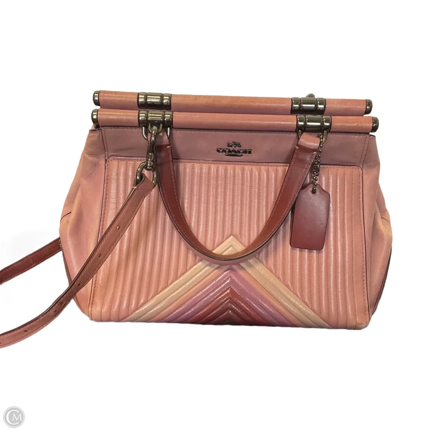 Handbag Designer By Coach, Size: Medium