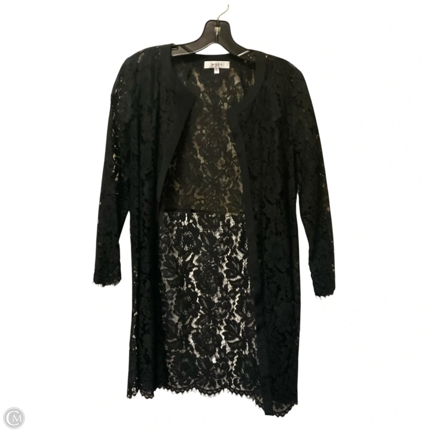 Cardigan Designer By Milly In Black, Size: 4