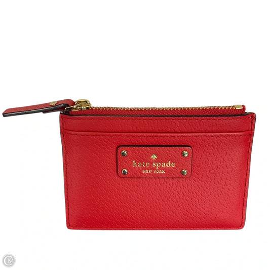 Id/card Holder Designer By Kate Spade, Size: Small