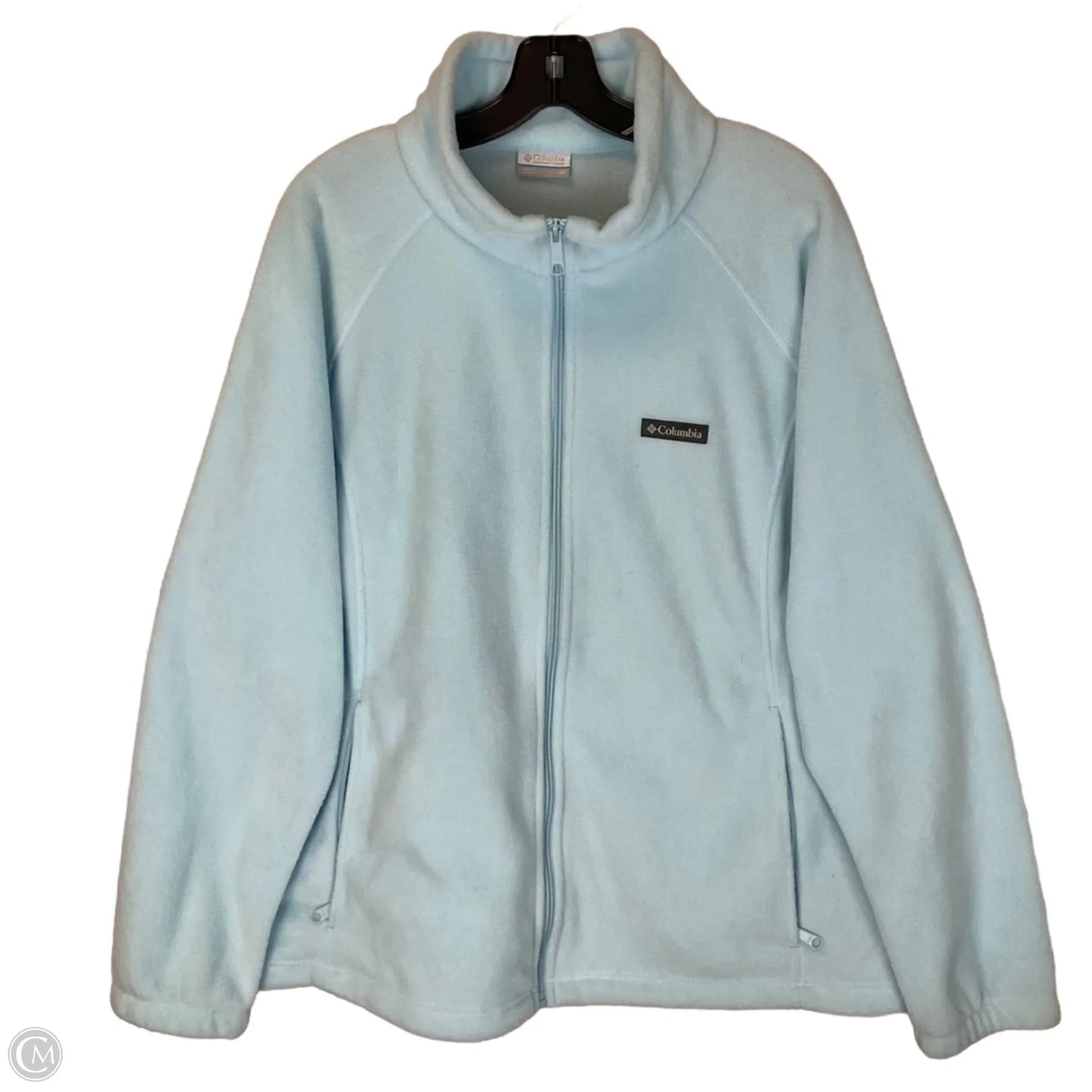 Jacket Fleece By Columbia In Blue, Size: 3x