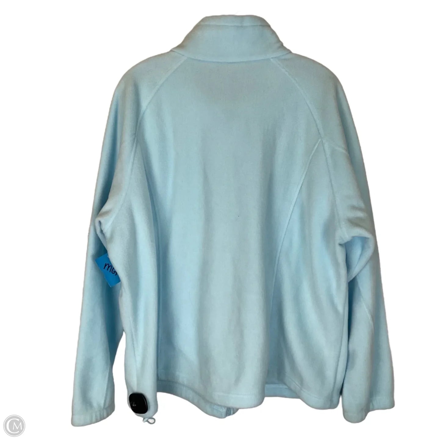 Jacket Fleece By Columbia In Blue, Size: 3x