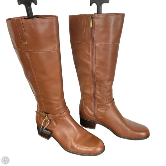 Boots Knee Flats By Bandolino In Brown, Size: 10