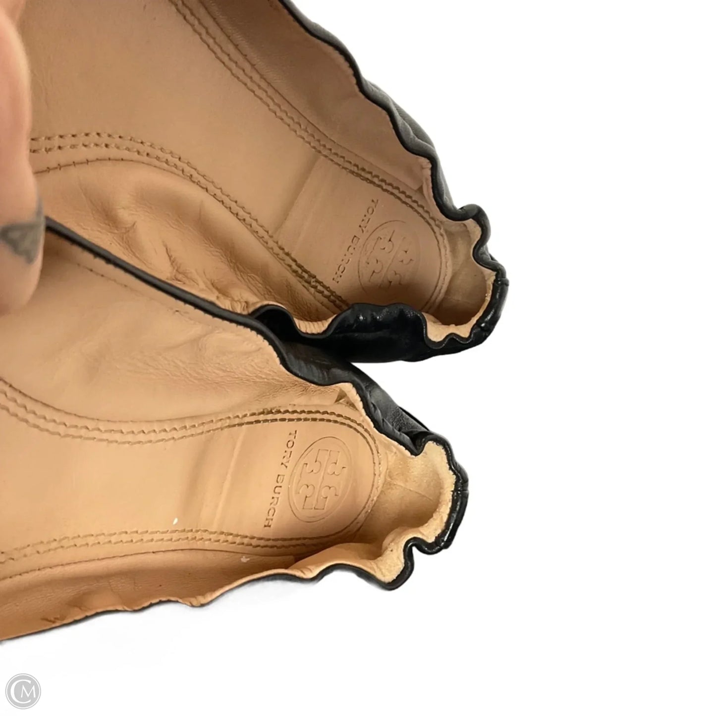 Shoes Designer By Tory Burch In Black, Size: 7.5