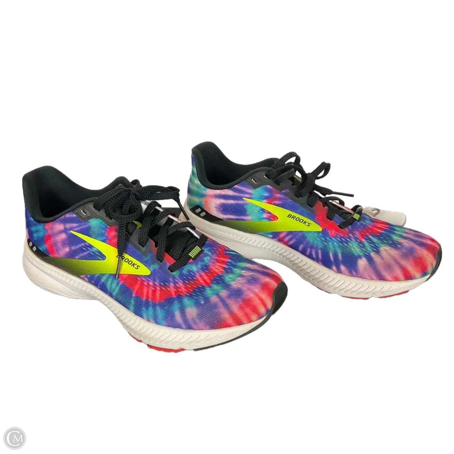 Shoes Athletic By Brooks In Tie Dye Print, Size: 8.5