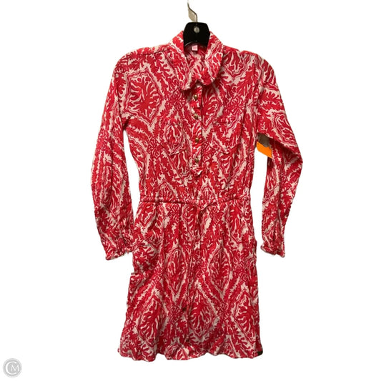 Dress Designer By Lilly Pulitzer In Red, Size: 2