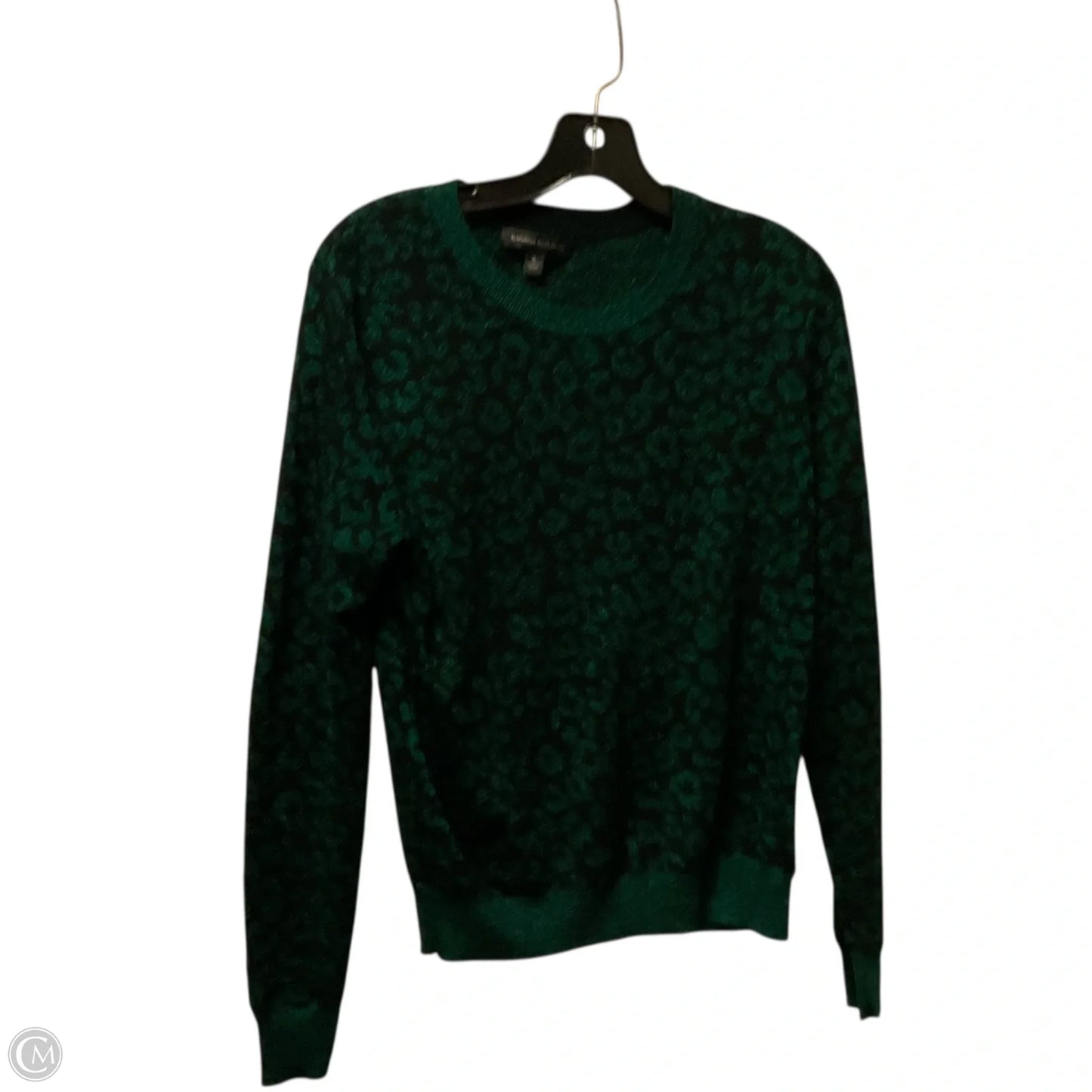 Top Long Sleeve Basic By Banana Republic In Animal Print, Size: S