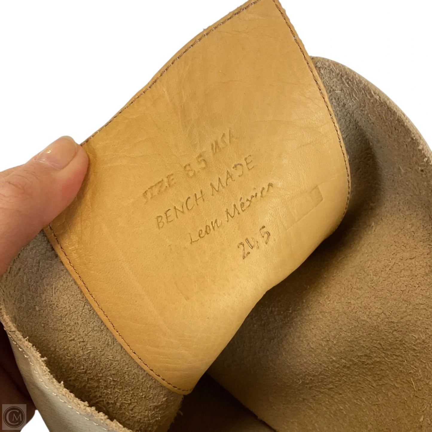 Boots Knee Flats By Bed Stu In Cream, Size: 8