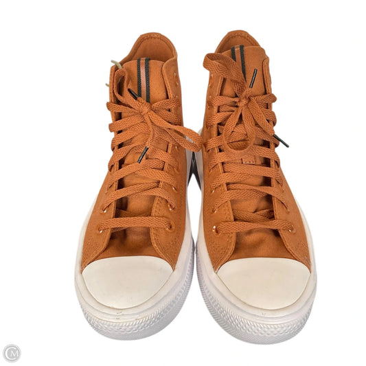 Shoes Sneakers Platform By Converse In Brown, Size: 7.5